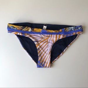 Maaji purple and yellow bikini bottoms